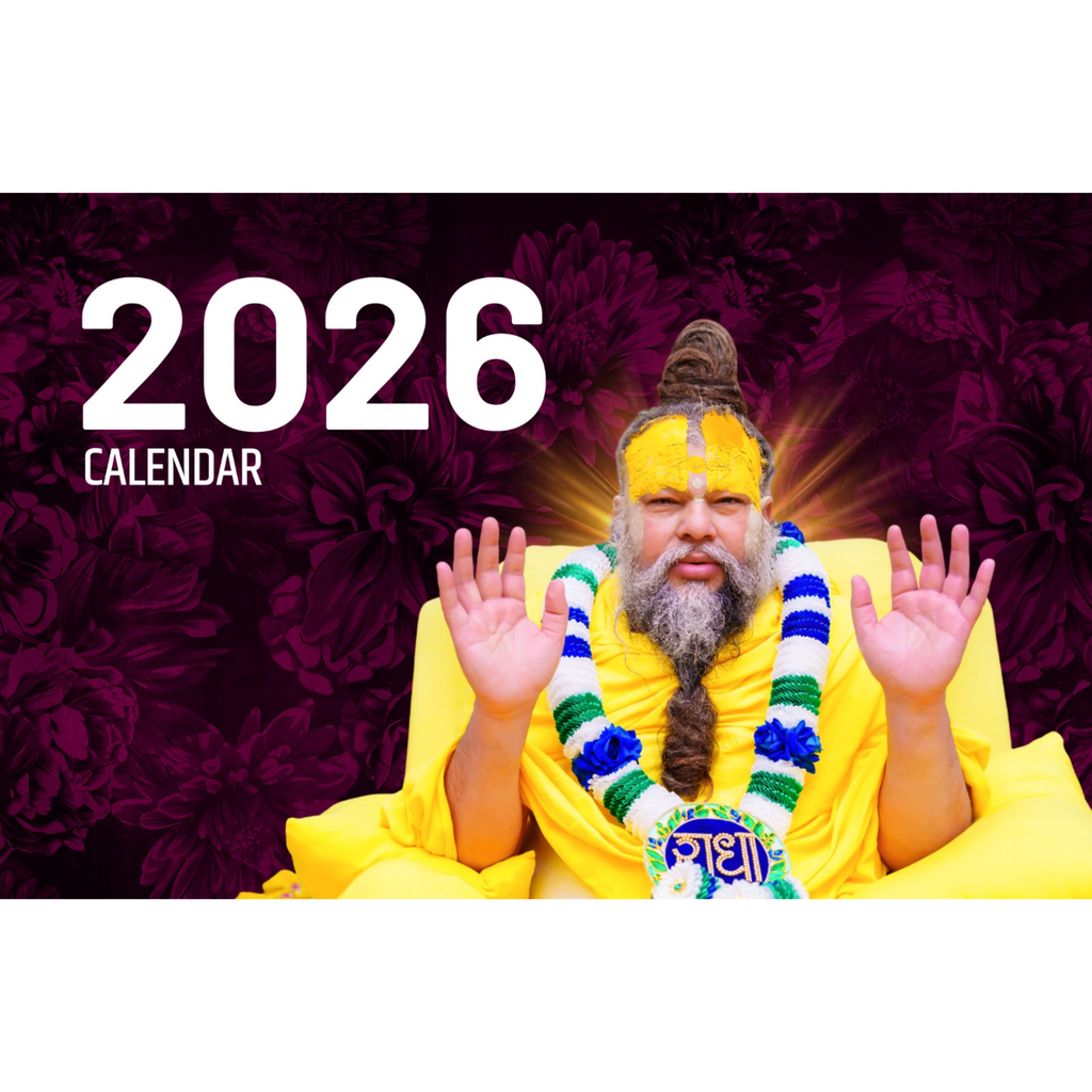 2026 Premanand Maharaj Ji Devotional Desktop Calendar